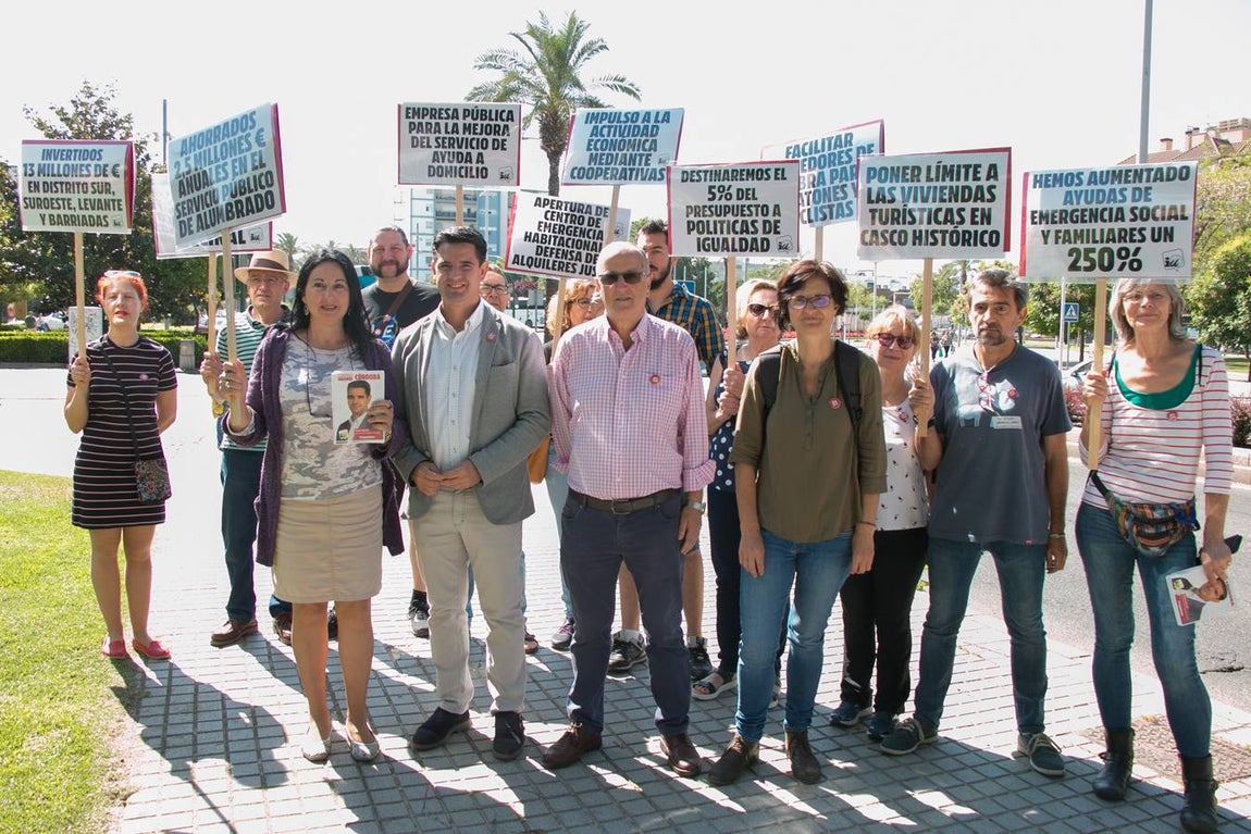 El primer día de la campaña electoral de Córdoba, en imágenes