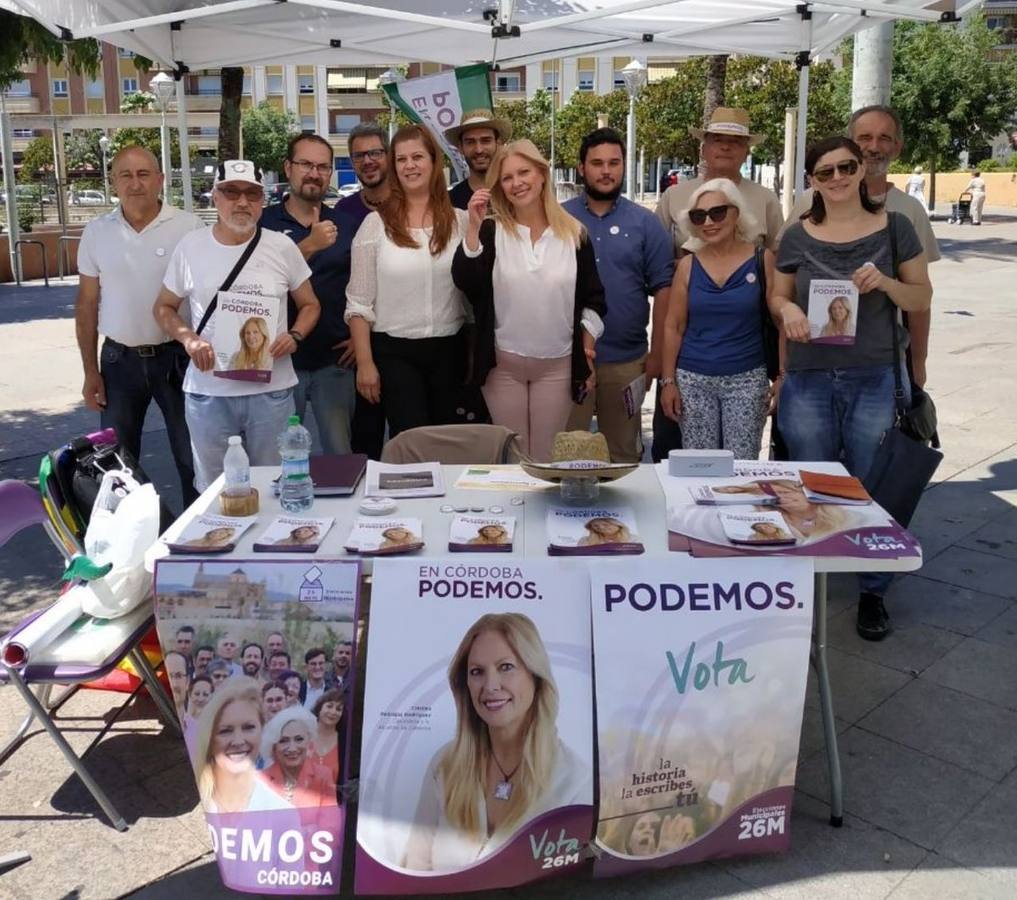 El primer día de la campaña electoral de Córdoba, en imágenes