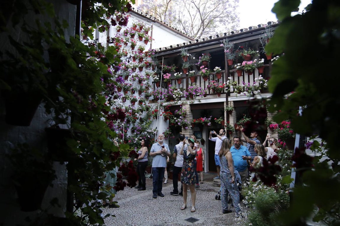 El ambiente para visitar los Patios de San Basilio en Córdoba, en imágenes