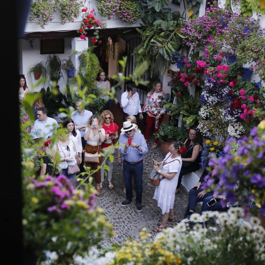 El ambiente para visitar los Patios de San Basilio en Córdoba, en imágenes