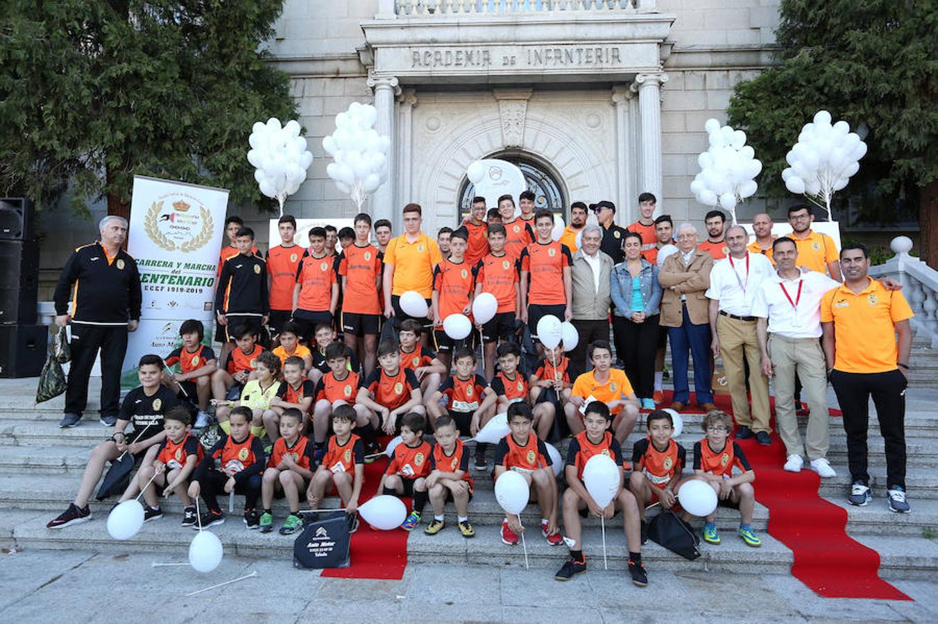 Carrera de la Escuela de Gimnasia con motivo del primer centenario de su creación