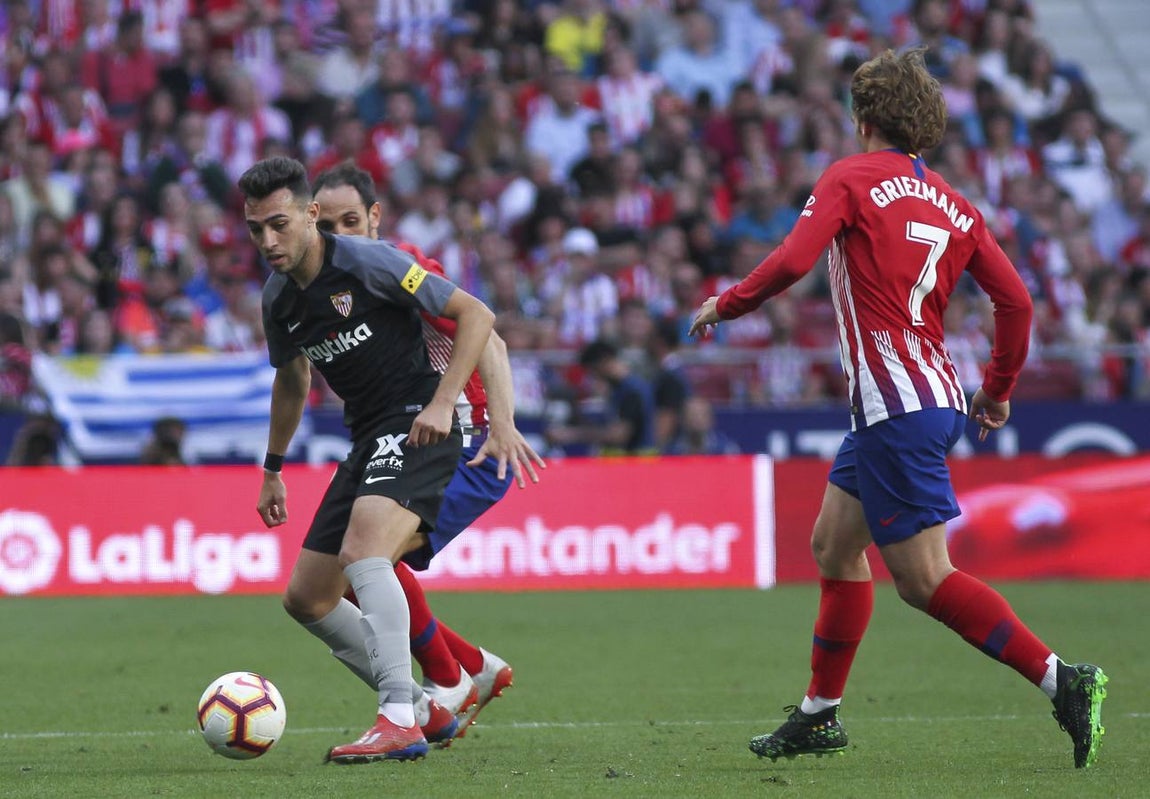 En imágenes, el empate (1-1) del Sevilla con el Atlético de Madrid