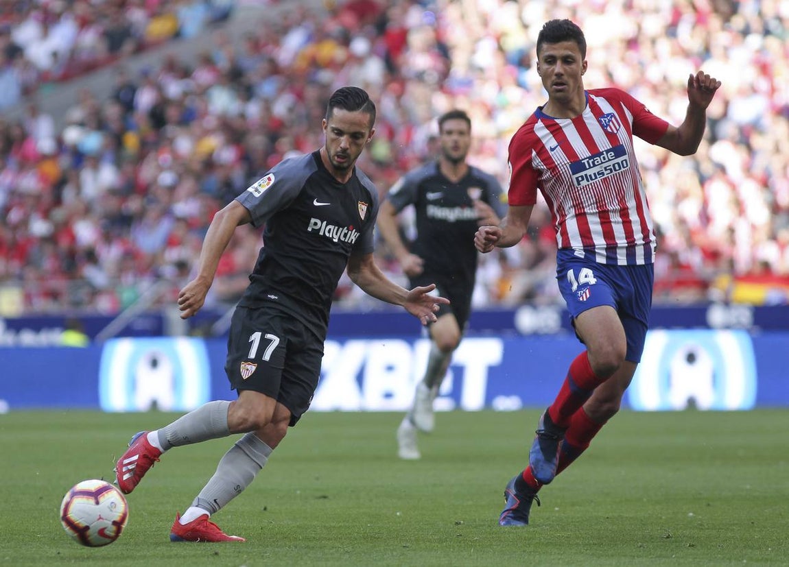 En imágenes, el empate (1-1) del Sevilla con el Atlético de Madrid