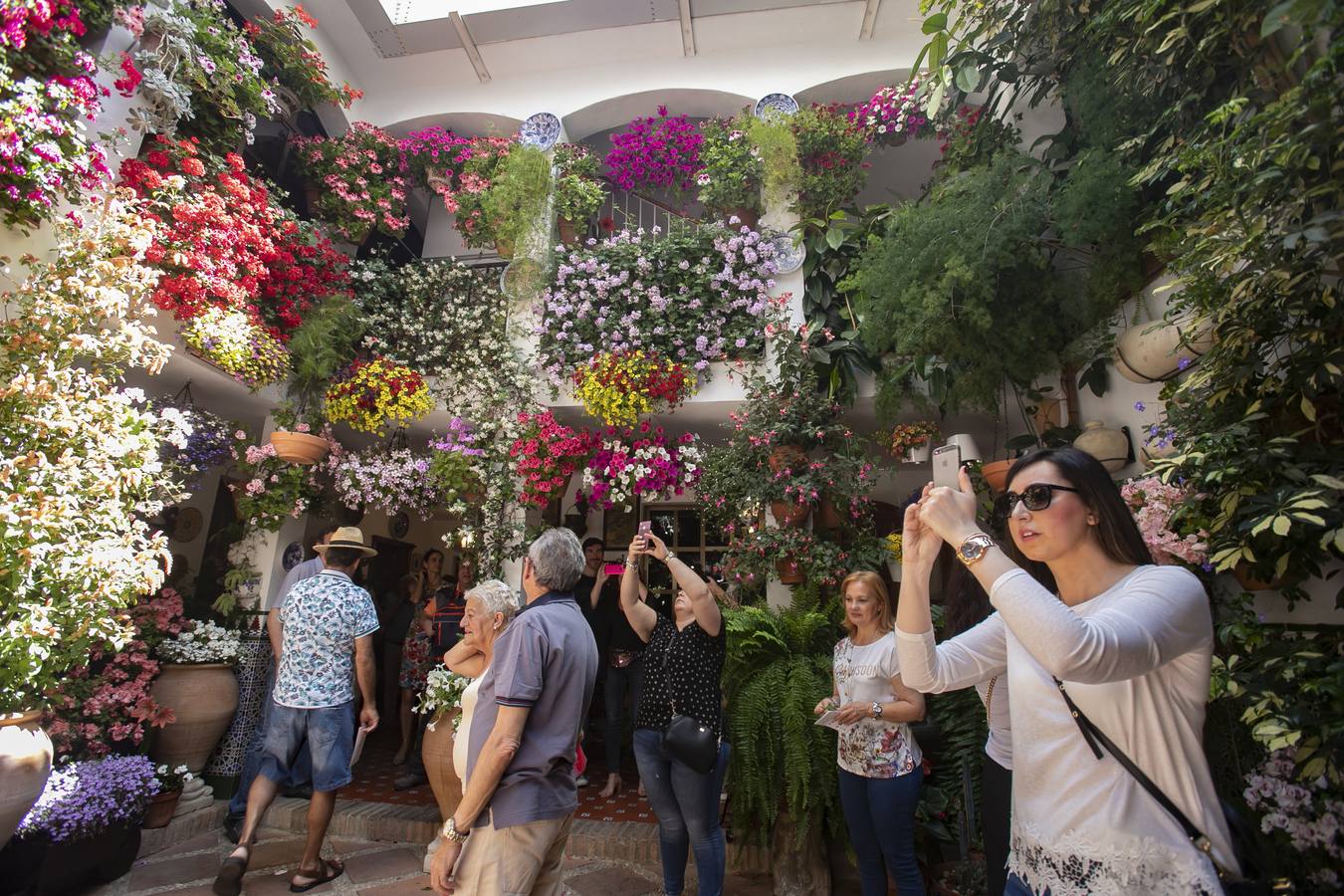 Patios de Córdoba 2019 | La bulla bate récords con esperas de hasta media hora