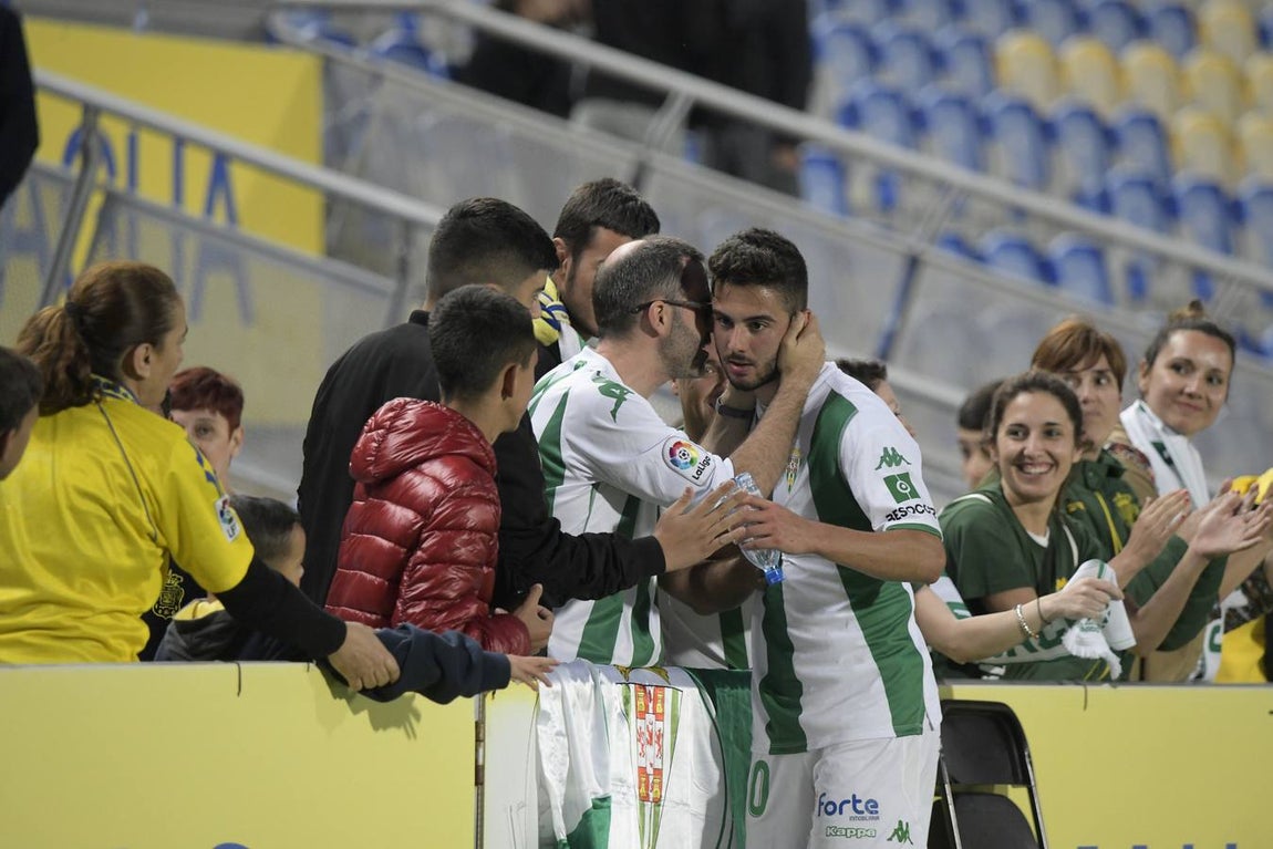 Las lágrimas por el descenso del Córdoba CF, en imágenes