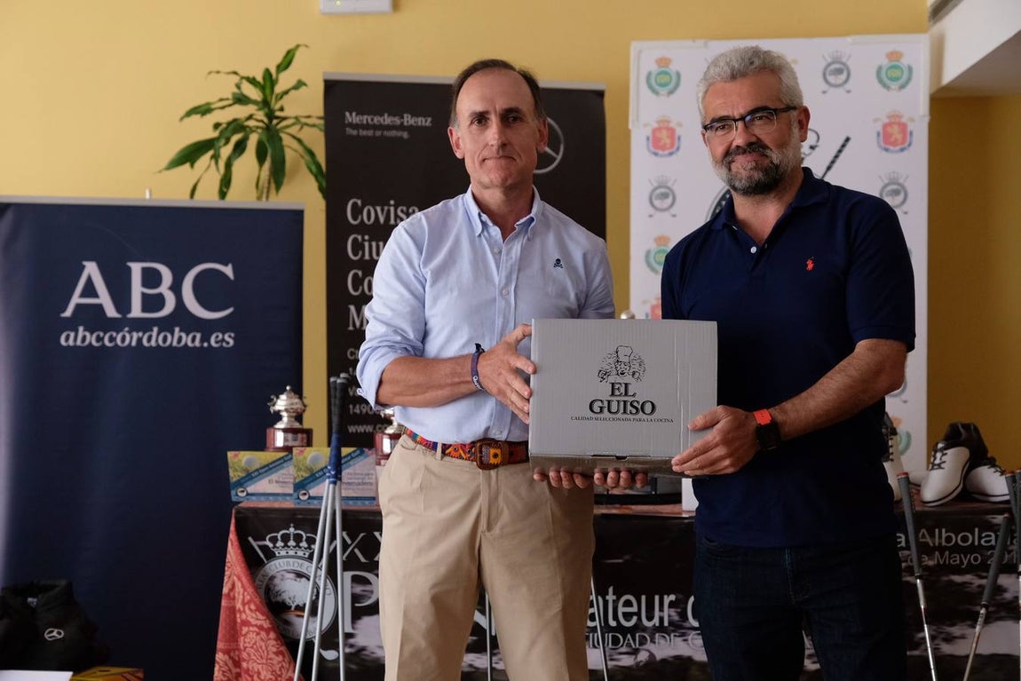 La entrega de premios de la Copa Albolafia de Golf, en imágenes