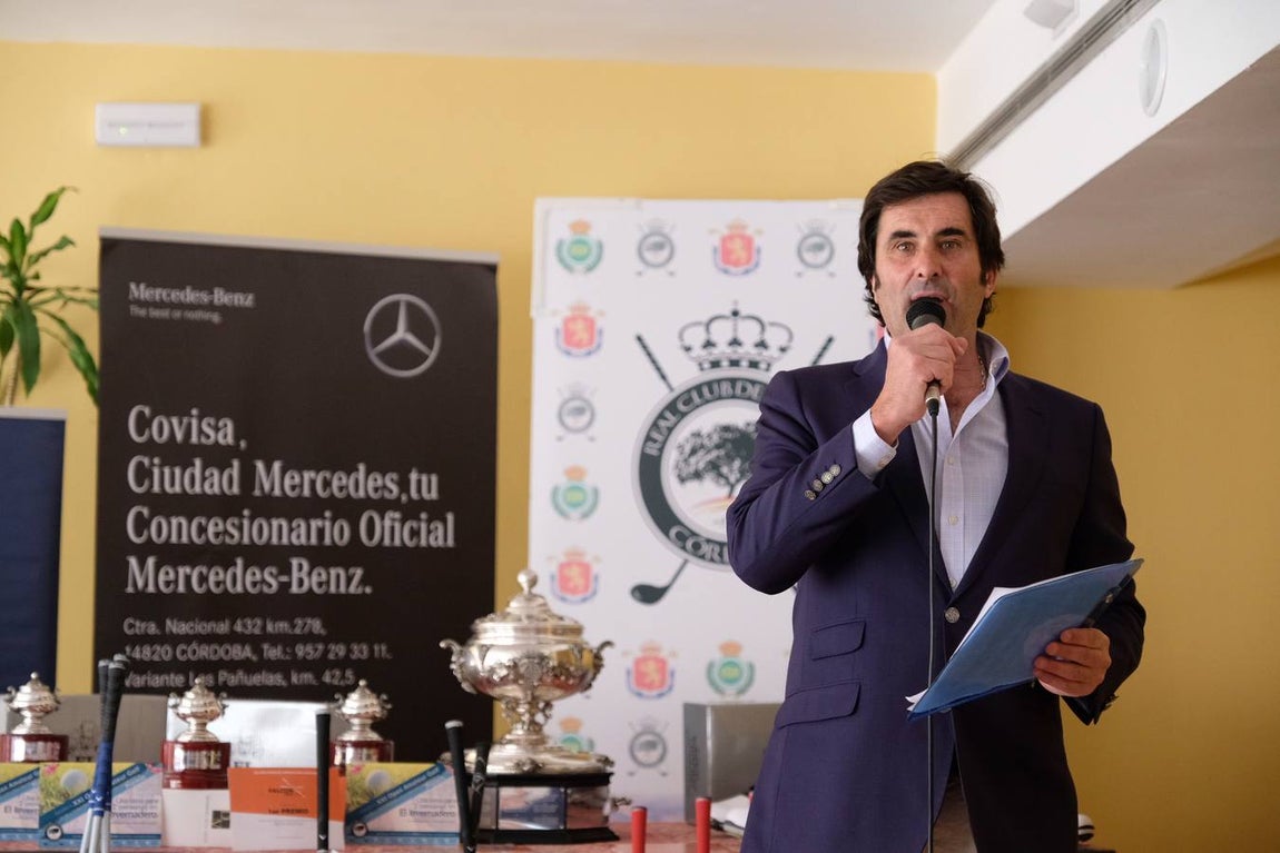 La entrega de premios de la Copa Albolafia de Golf, en imágenes