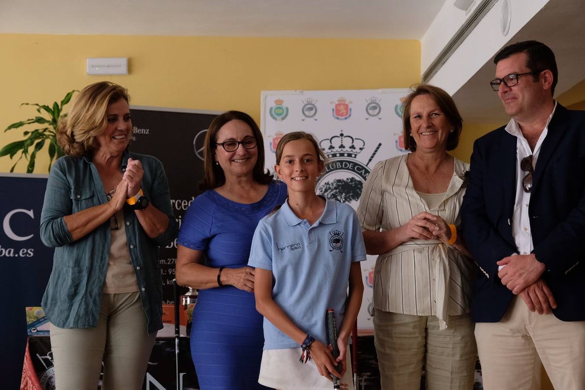 La entrega de premios de la Copa Albolafia de Golf, en imágenes
