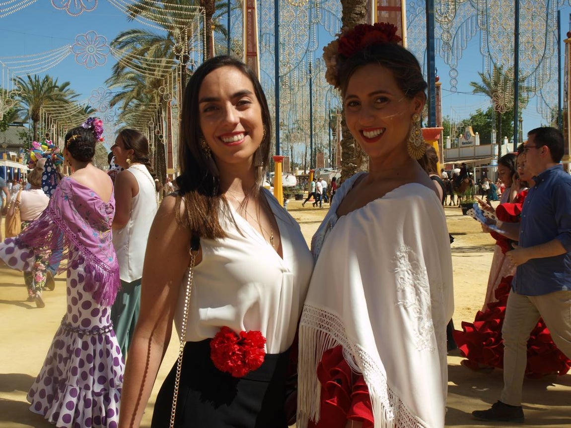 Julia Luque y María Mora