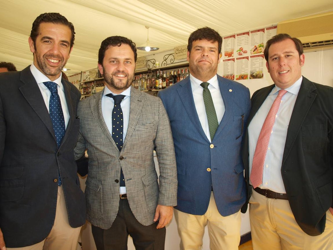 José María Busto, Carlos Iguaz, Alejandro Centeno y Pablo González-Gus