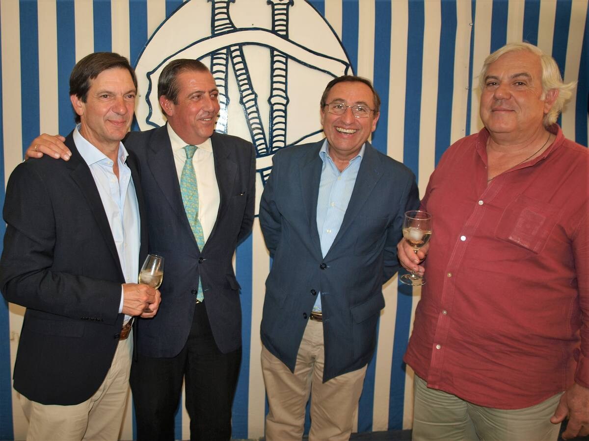 Jacobo González-Gordon, José Luis Toscano, Rafael Coveñas y Bruno Pemán