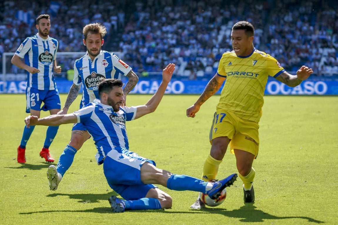 FOTOS: Las imágenes del partido Deportivo - CádizCF