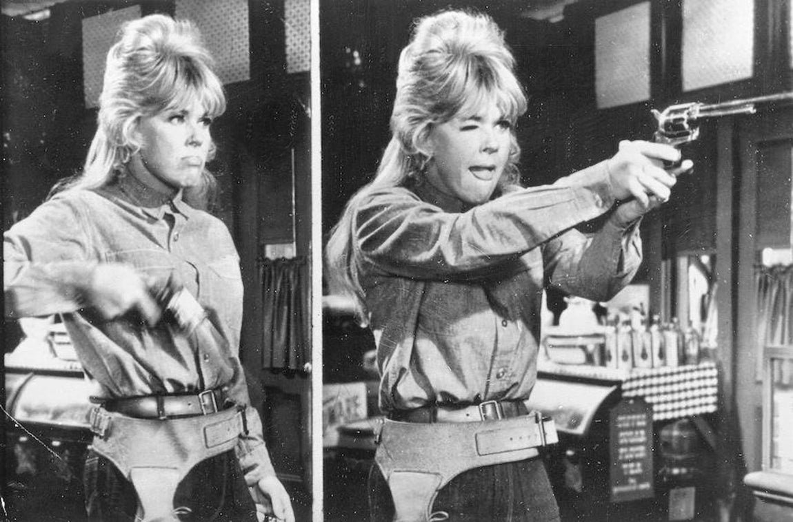 Day desempeñando uno de los muchos papeles que la convirtieron en un icono de la gran pantalla en los años 60. 