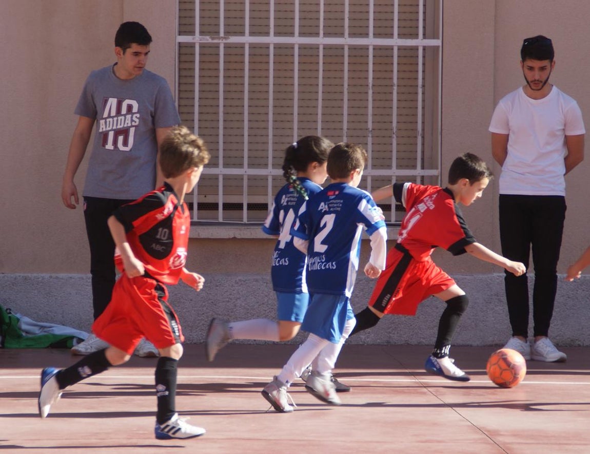 Las mejores imágenes del encuentro de futsal entre Ciudad de los muchachos y Sta. Fca. Javier Cabrini B