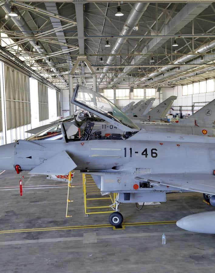 El interior de la Base Aérea de Morón de la Frontera, en imágenes