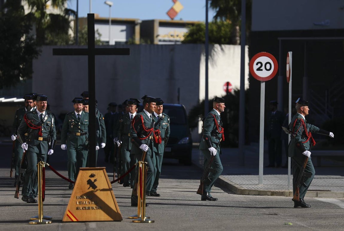 Imágenes del acto aniversario de la Guardia Civil