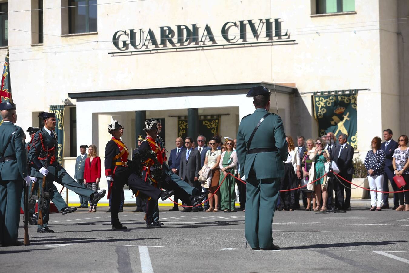 Imágenes del acto aniversario de la Guardia Civil