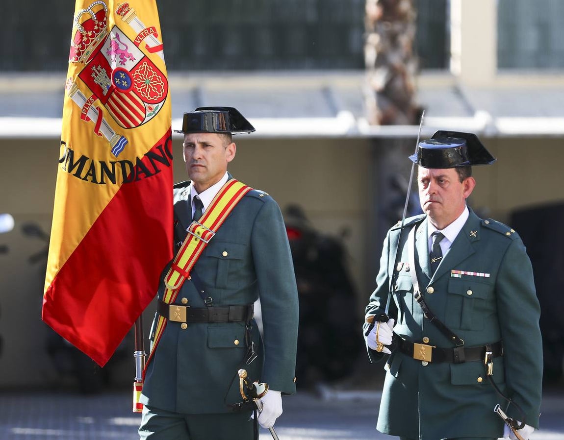 Imágenes del acto aniversario de la Guardia Civil