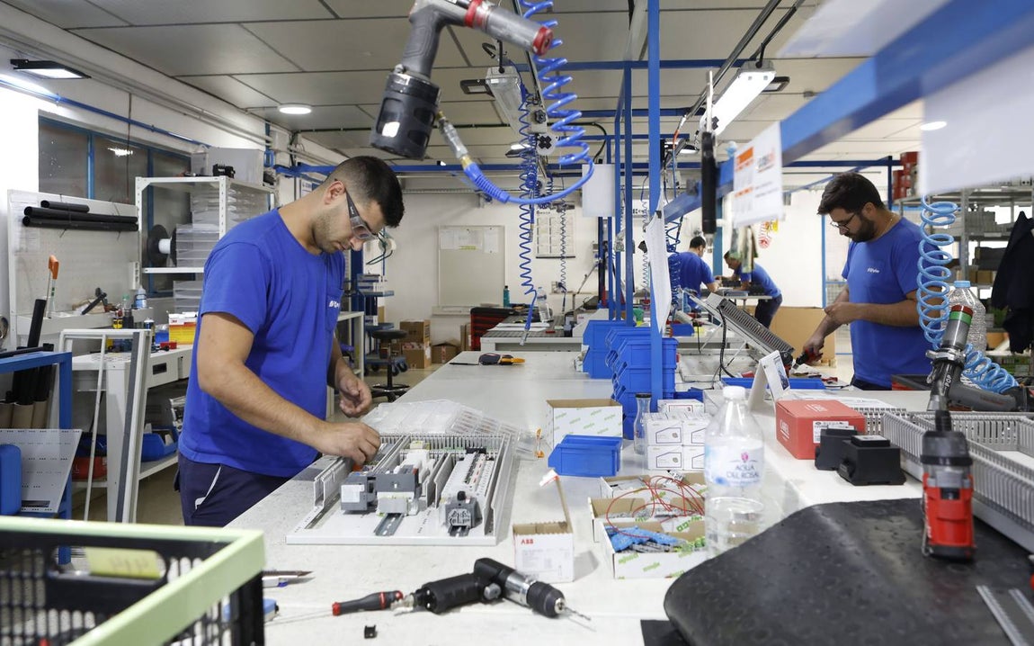 Taller eléctrico de Grupo Keyter en Lucena.