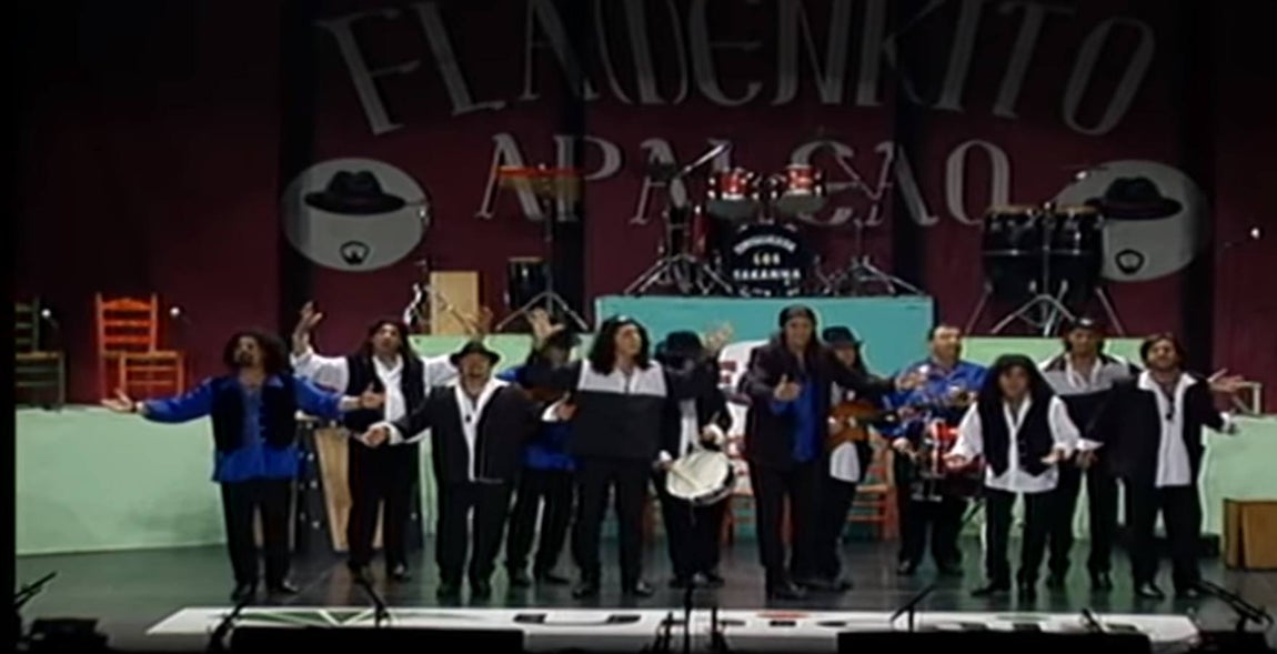 Chirigota Flamenkito apaleao (2000). 