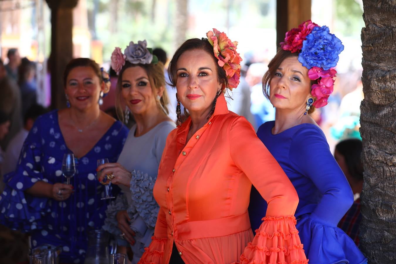 FOTOS: Las mujeres brillan en la Feria de Jerez en todo su esplendor