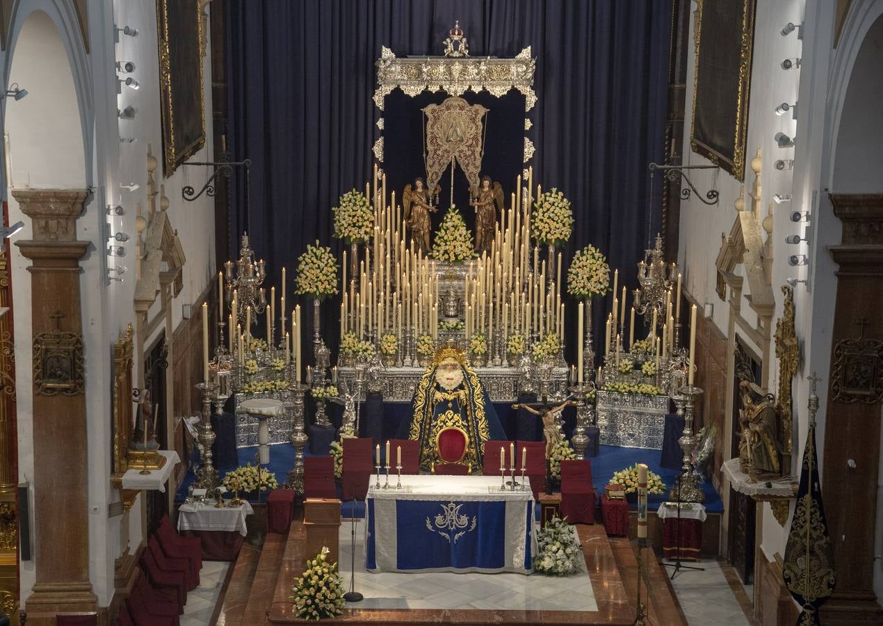 Galería del besamanos de la Virgen de los Ángeles de los Negritos