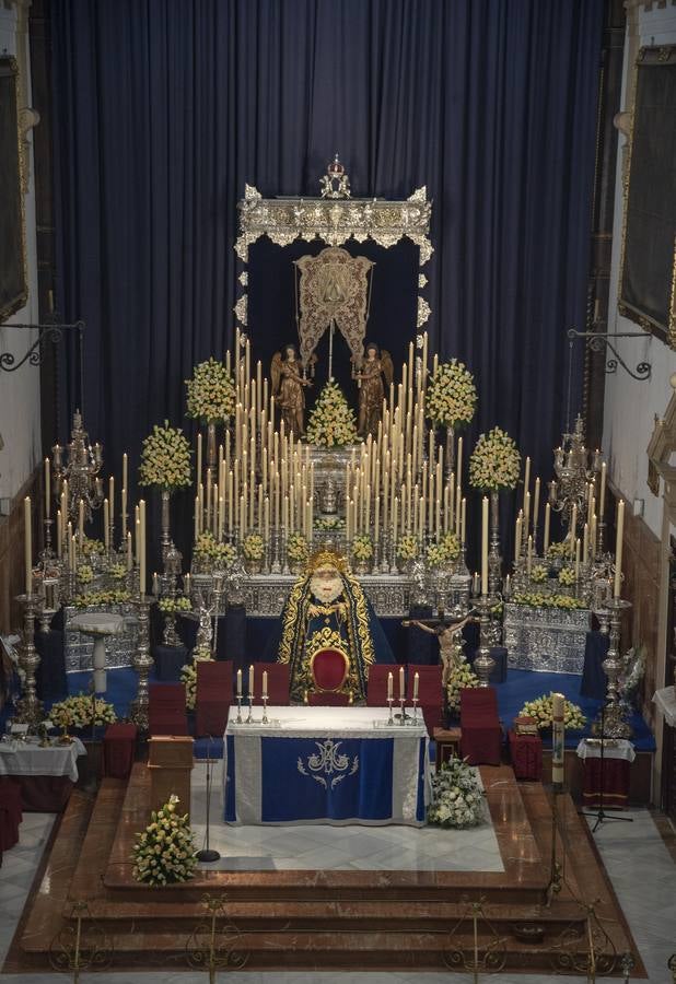 Galería del besamanos de la Virgen de los Ángeles de los Negritos