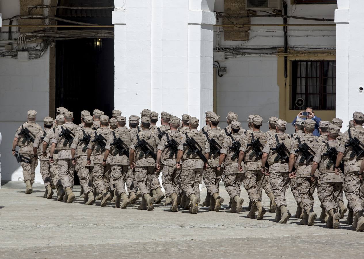 El TEAR despide a la la Fuerza Expedicionaria de Infantería de Marina para Mali