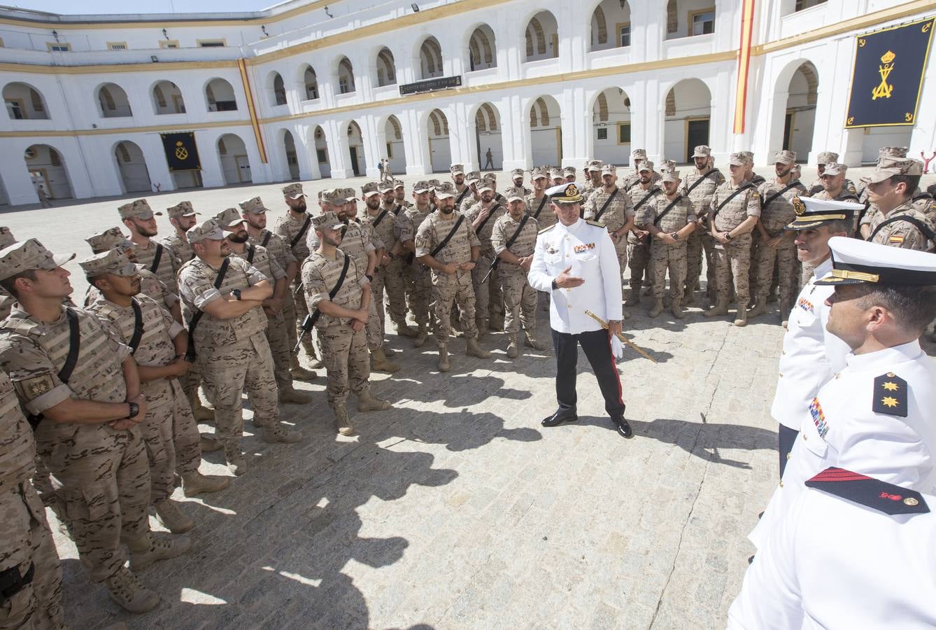 El TEAR despide a la la Fuerza Expedicionaria de Infantería de Marina para Mali