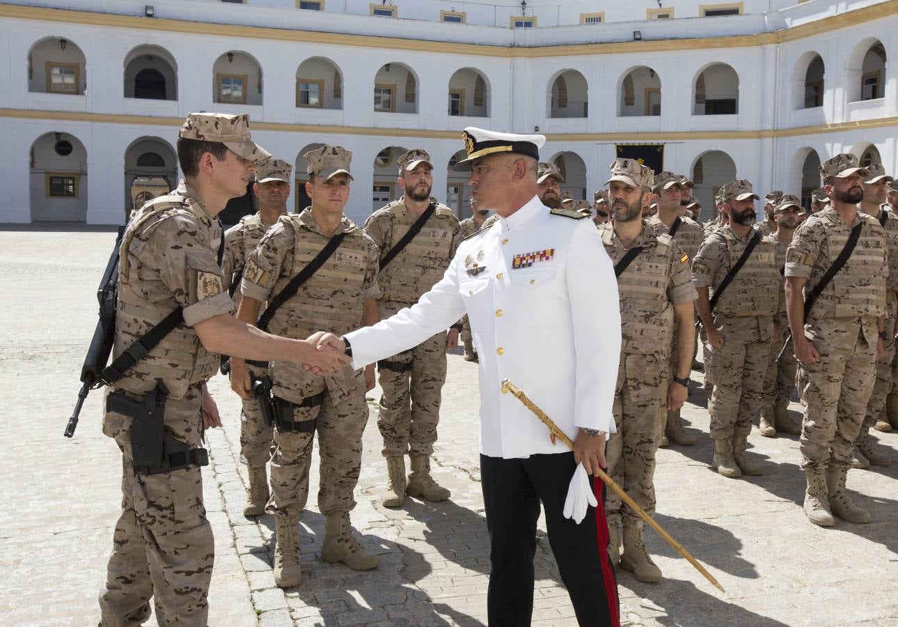 El TEAR despide a la la Fuerza Expedicionaria de Infantería de Marina para Mali