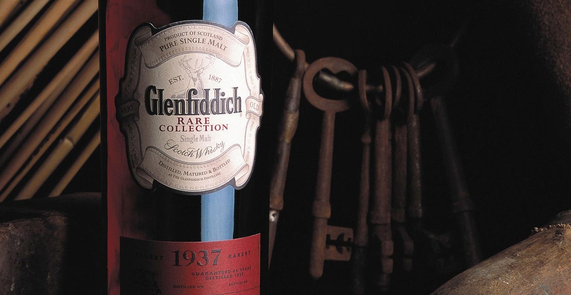 Glenfiddich Rare Collection, 1937. 20.000 euros