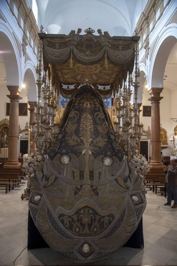 Galería de la Virgen de los Ángeles en paso de palio