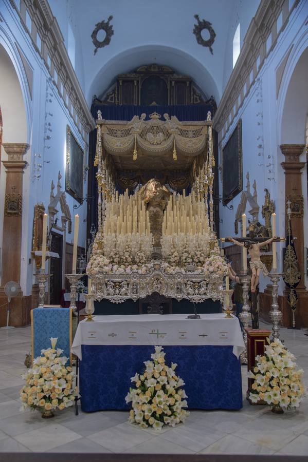 Galería de la Virgen de los Ángeles en paso de palio