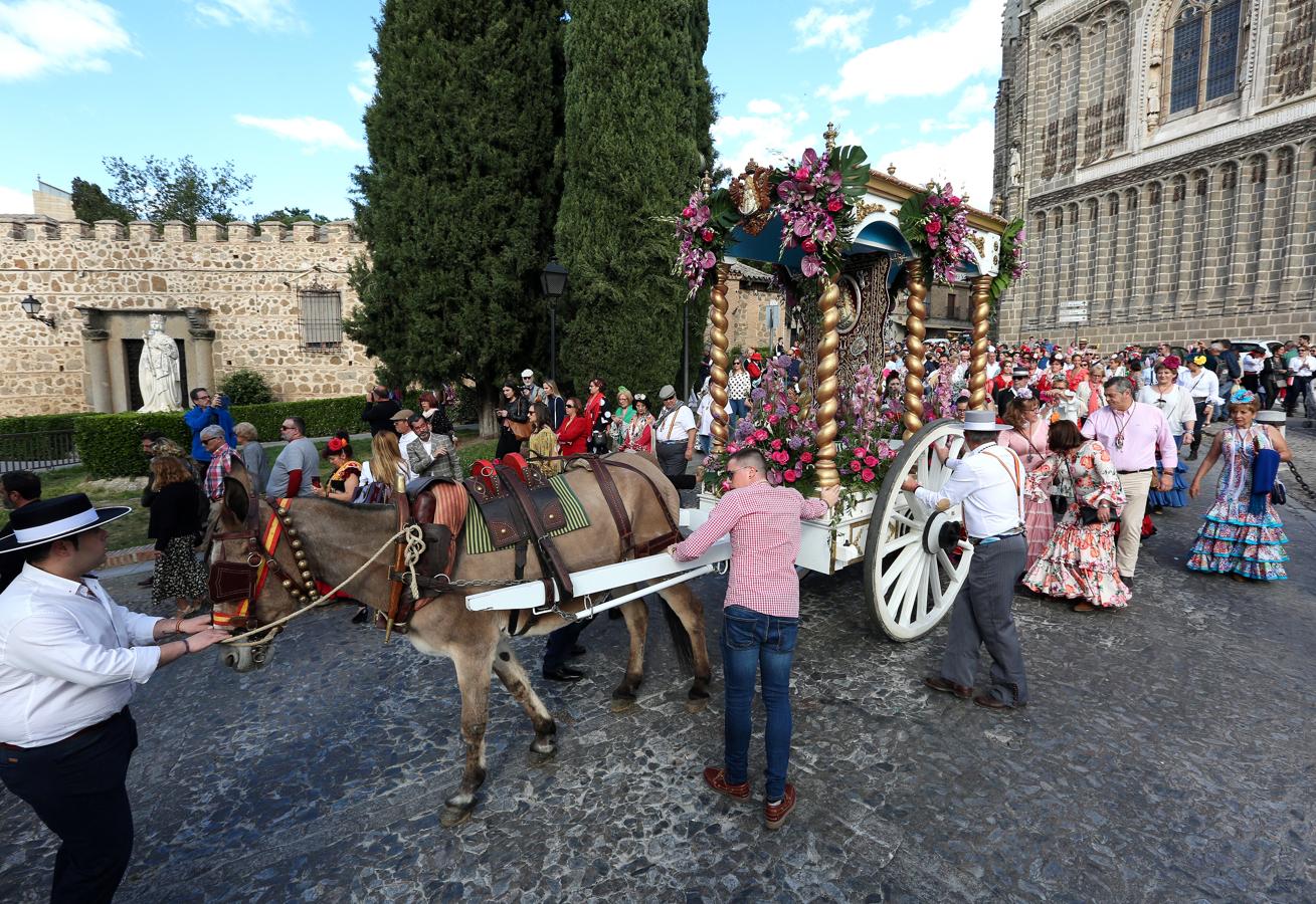 La romería del Rocío en Toledo, en imágenes