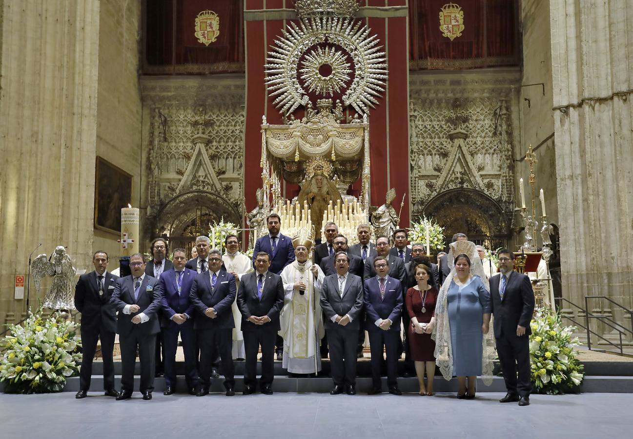 La coronación de la Virgen de los Ángeles, en imágenes