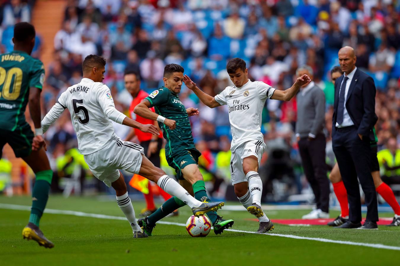 Las mejores imágenes del Real Madrid - Real Betis