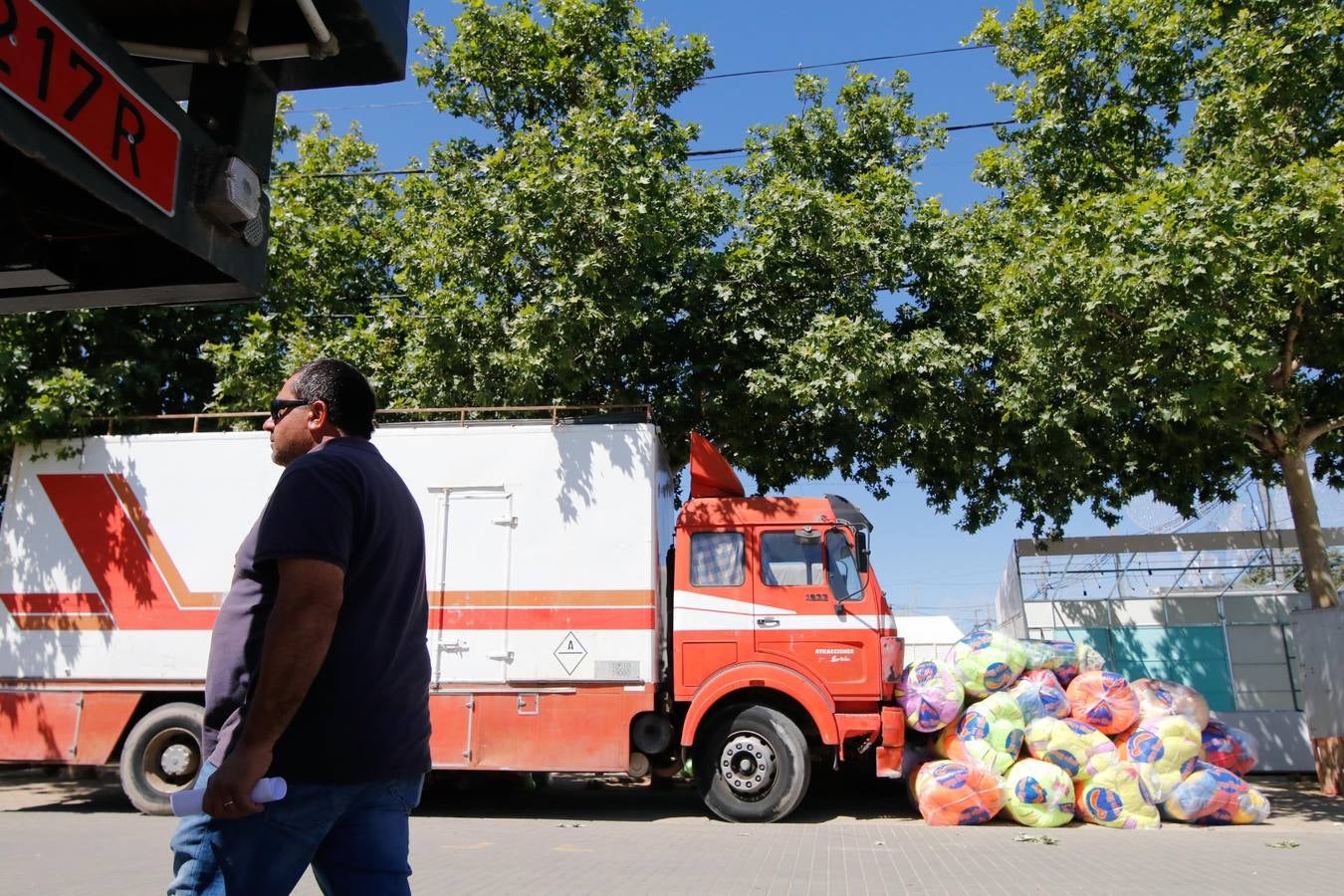 Los preparativos de la Feria de Córdoba, en imágenes