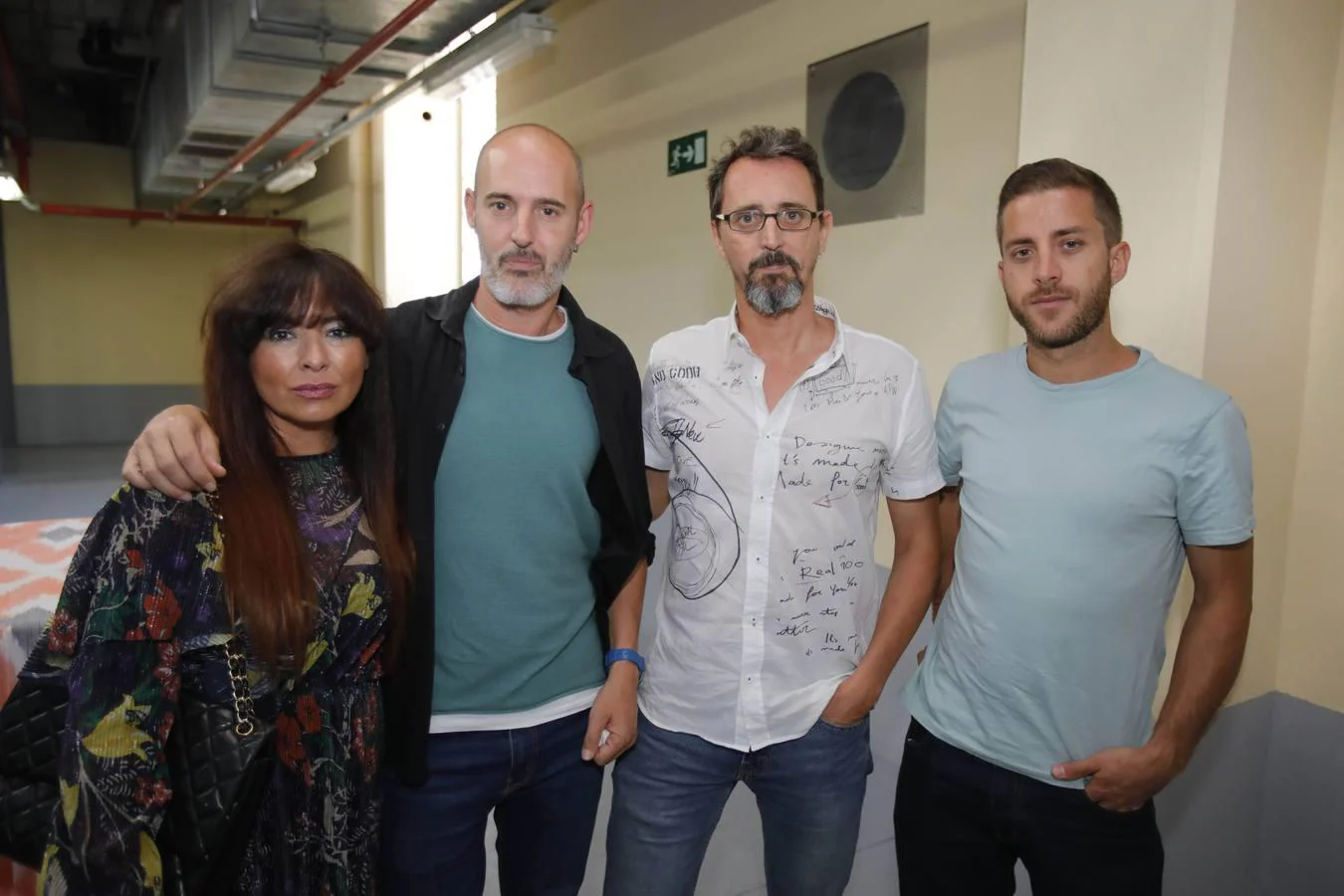 Cristina Galeote, Ricardo Rodríguez Linares, Javier Rodríguez Linares y Álvaro Posada