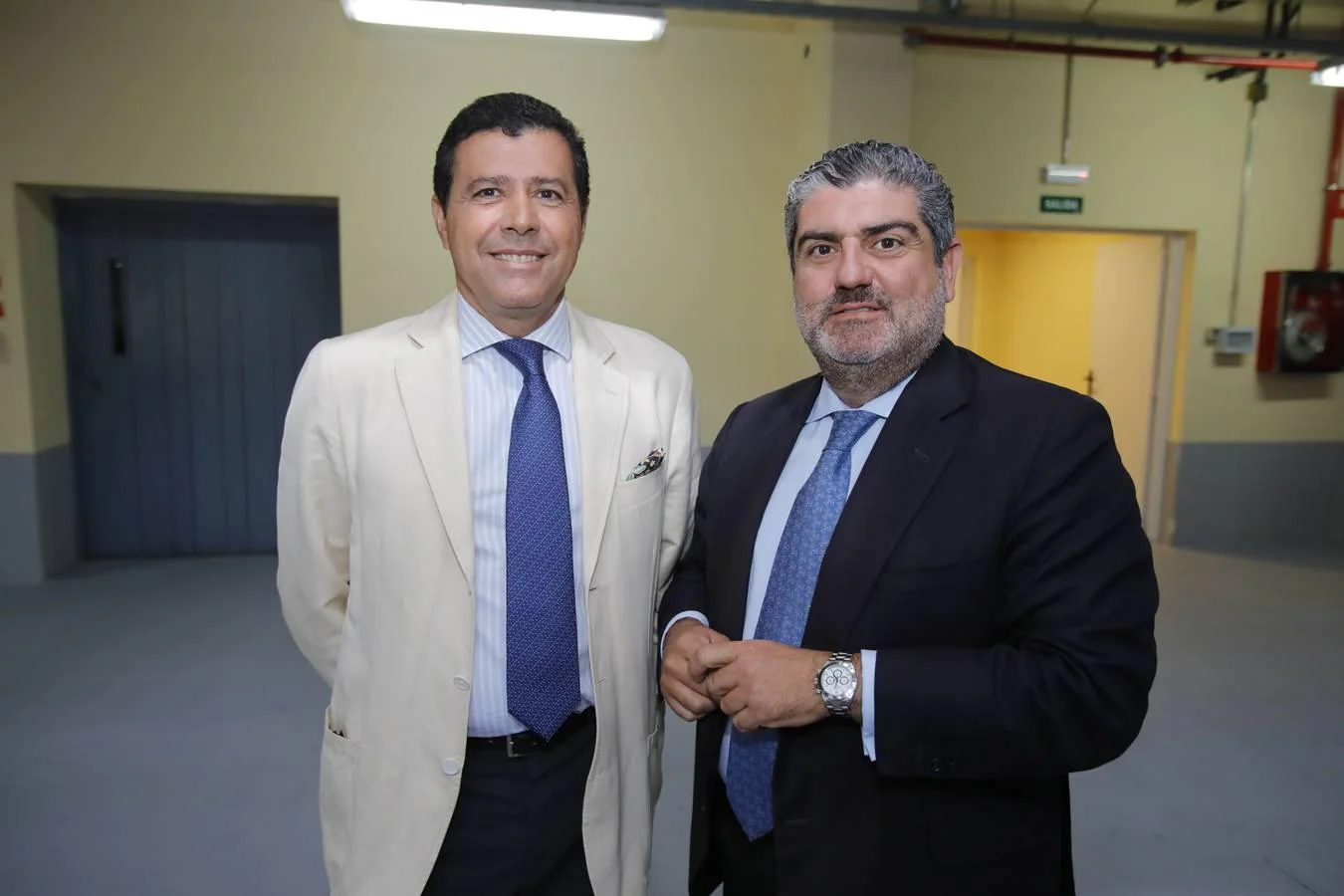 Enrique Martín Soldevilla y Luis Rodríguez de la Fuente