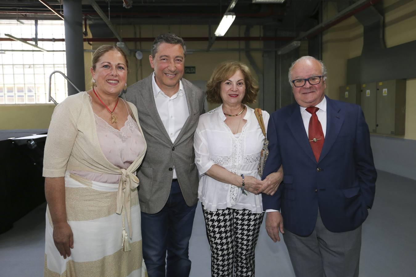 Dolores Rincón, Joan Roca, María Ángeles Duque y José Francisco Mayo