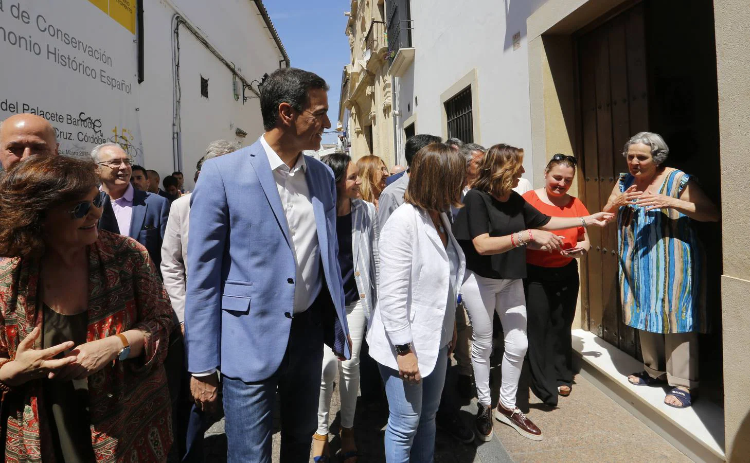 El mitin de Pedro Sánchez en Córdoba, en imágenes