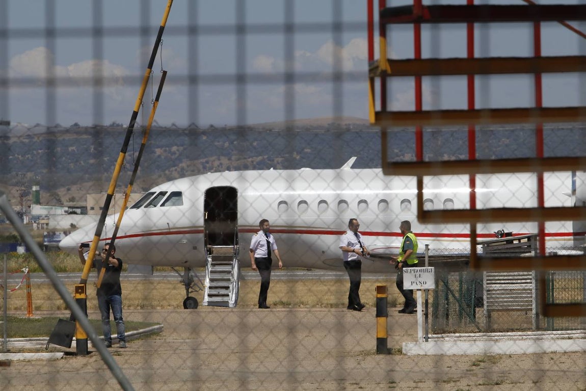 El paso por Córdoba en Falcon de Pedro Sánchez, en imágenes