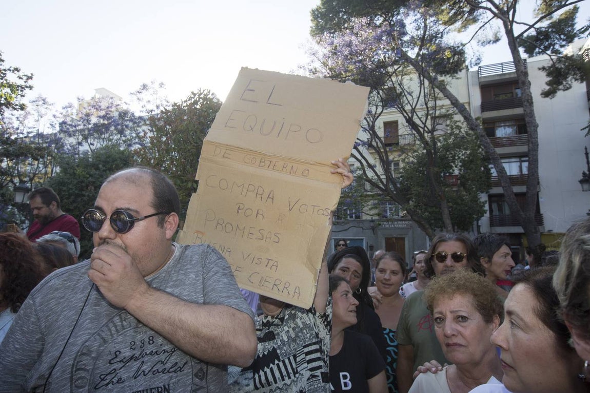 FOTOS: Mitin de Kichi en la plaza de Mina. Elecciones Municipales Cádiz 2019