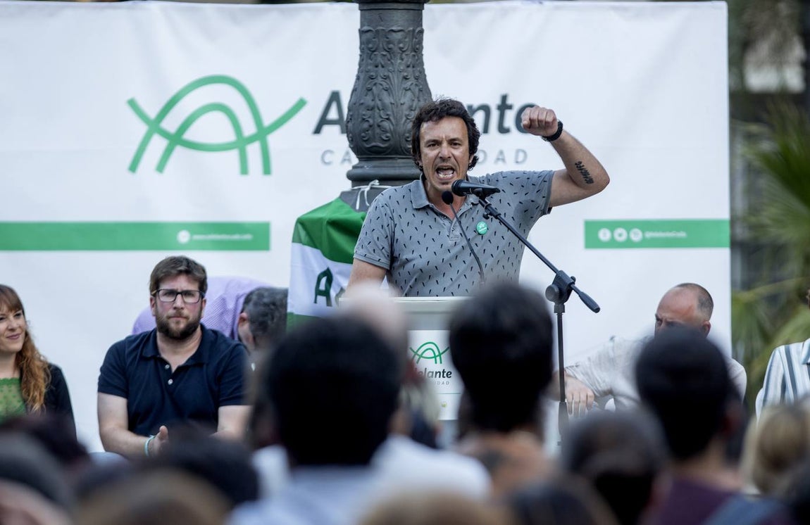 FOTOS: Mitin de Kichi en la plaza de Mina. Elecciones Municipales Cádiz 2019