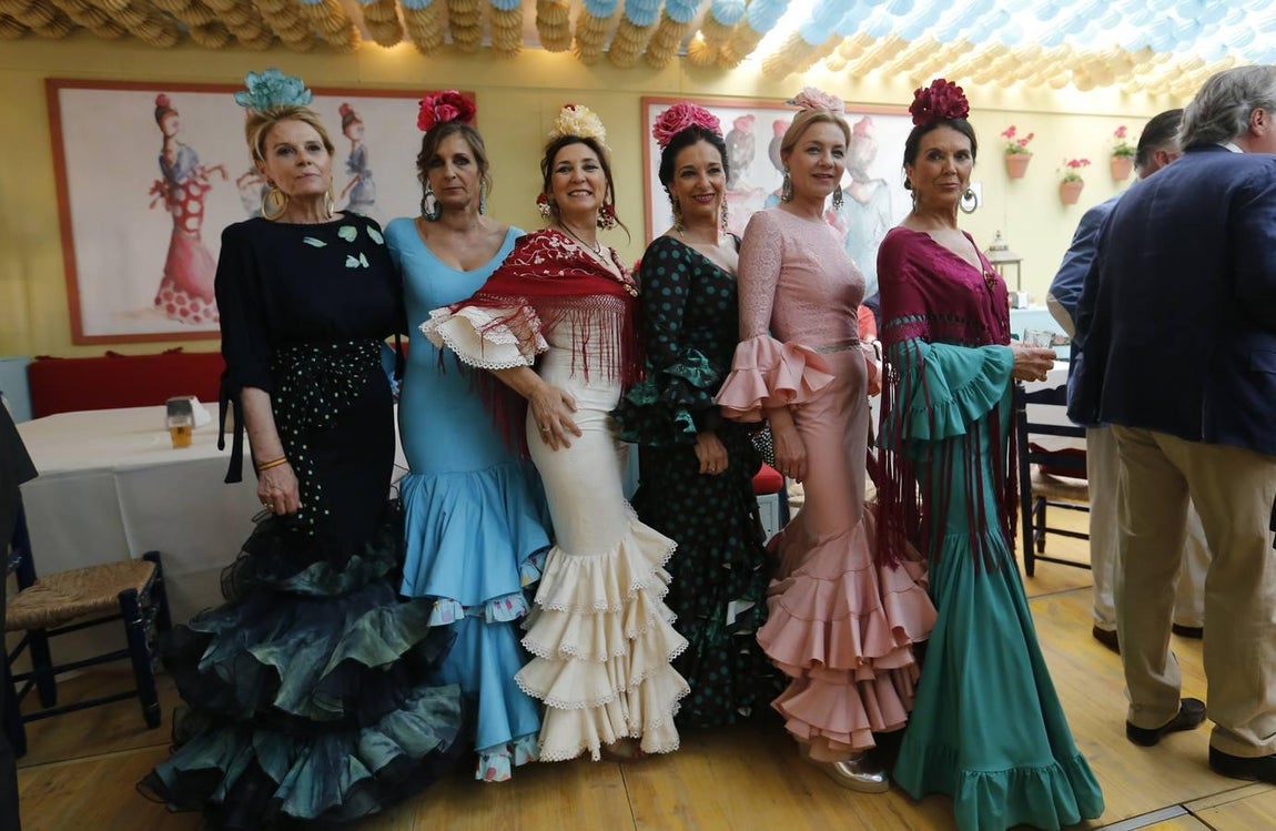 El ambiente de las casetas el sábado de la Feria, en imágenes