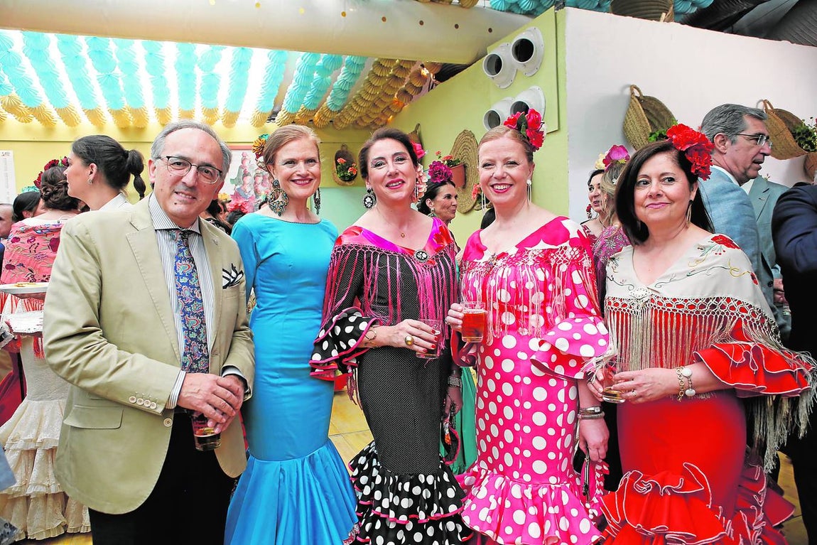 El ambiente de las casetas el sábado de la Feria, en imágenes