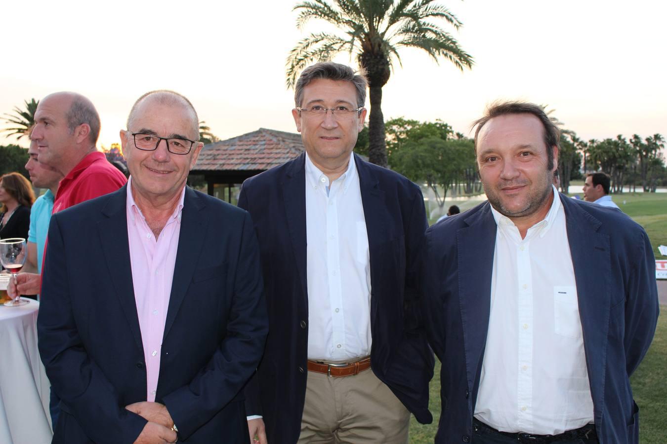 José Manuel Barreda, Fernando Cayero y José París