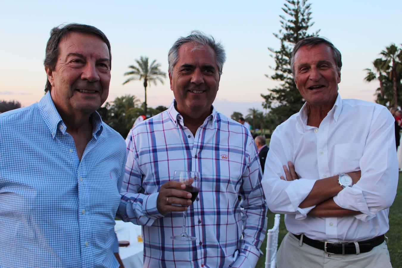 José Pardo, Alberto Fernández y Benito Agra