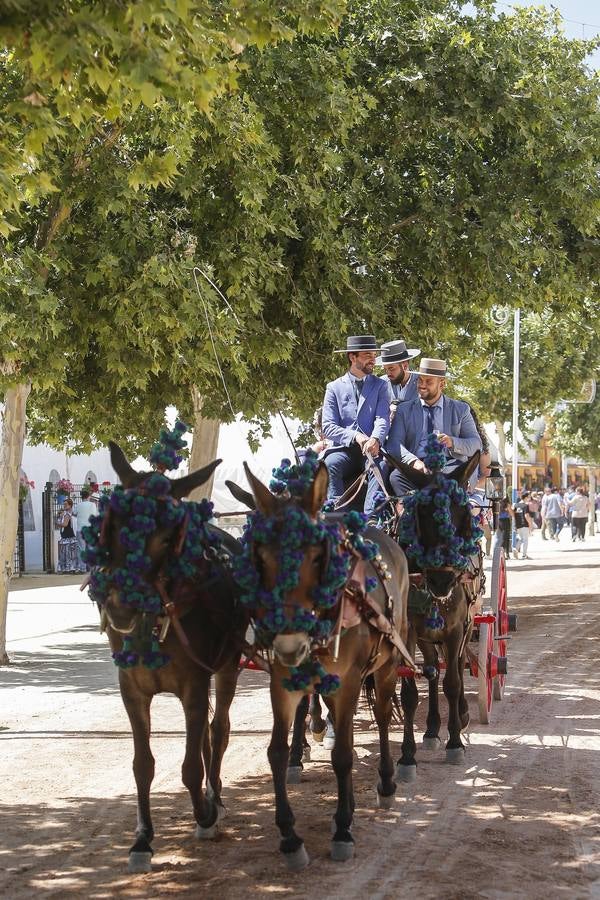 En imágenes, el ambiente de las casetas el domingo en la Feria de Córdoba