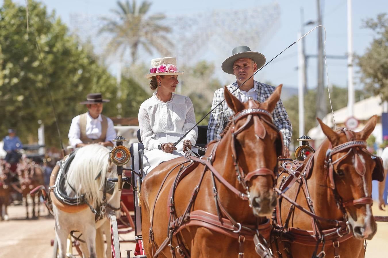 En imágenes, el ambiente de las casetas el domingo en la Feria de Córdoba